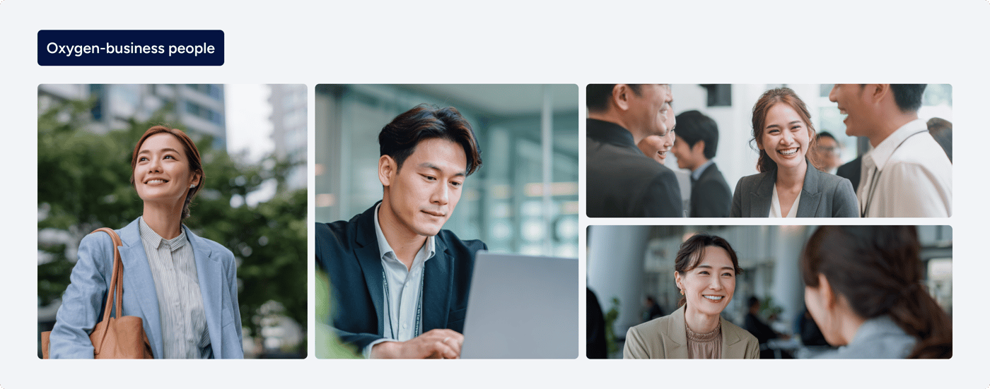 Oxygen-business people